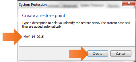 windows system restore-system protection