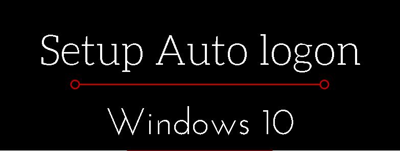 configure useraccount auto logon