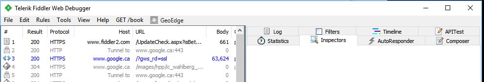fiddler web debug